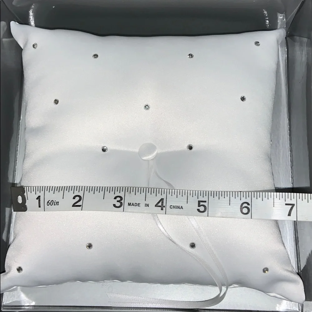 NWT Lucky Collections Ring Bearer Satin Pillow - Picture 4 of 6